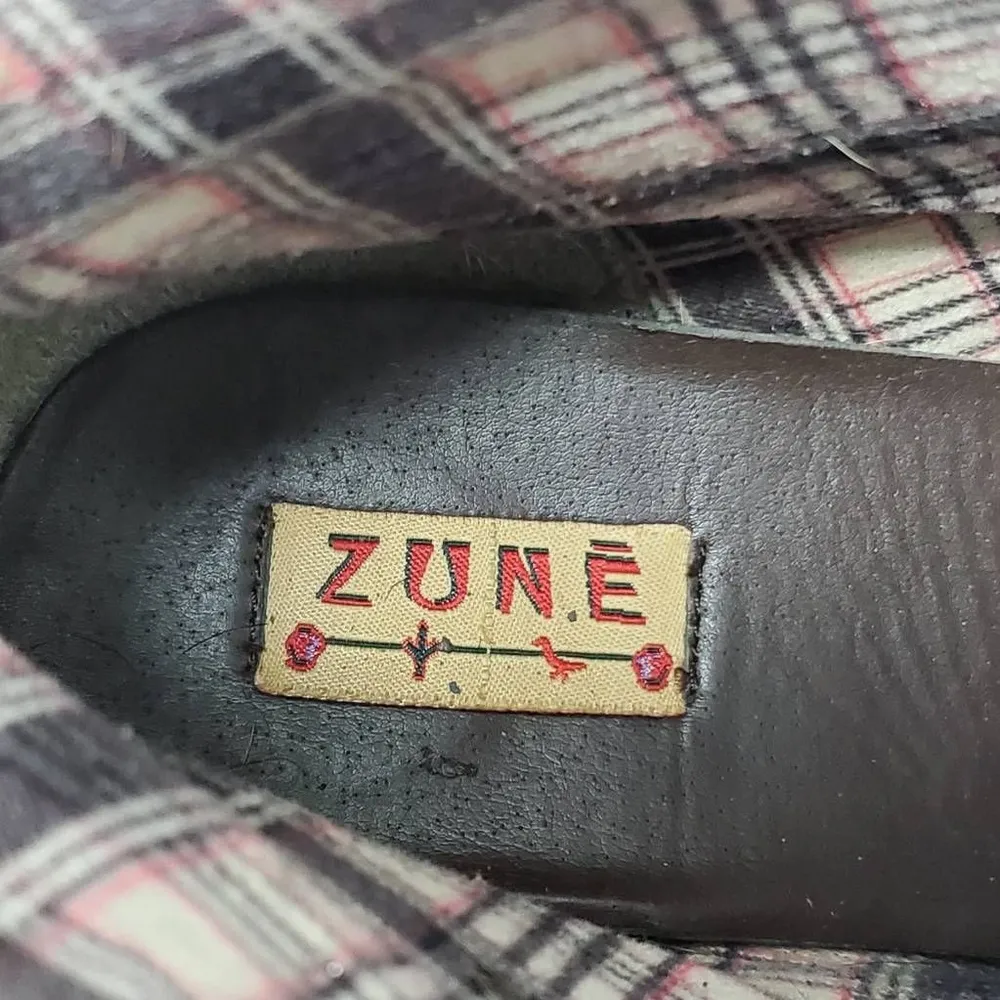 Zune Womens Cherokee Ankle Slouch Boots Booties Brown Cuban Heel Pull On Size 11 - Image 12