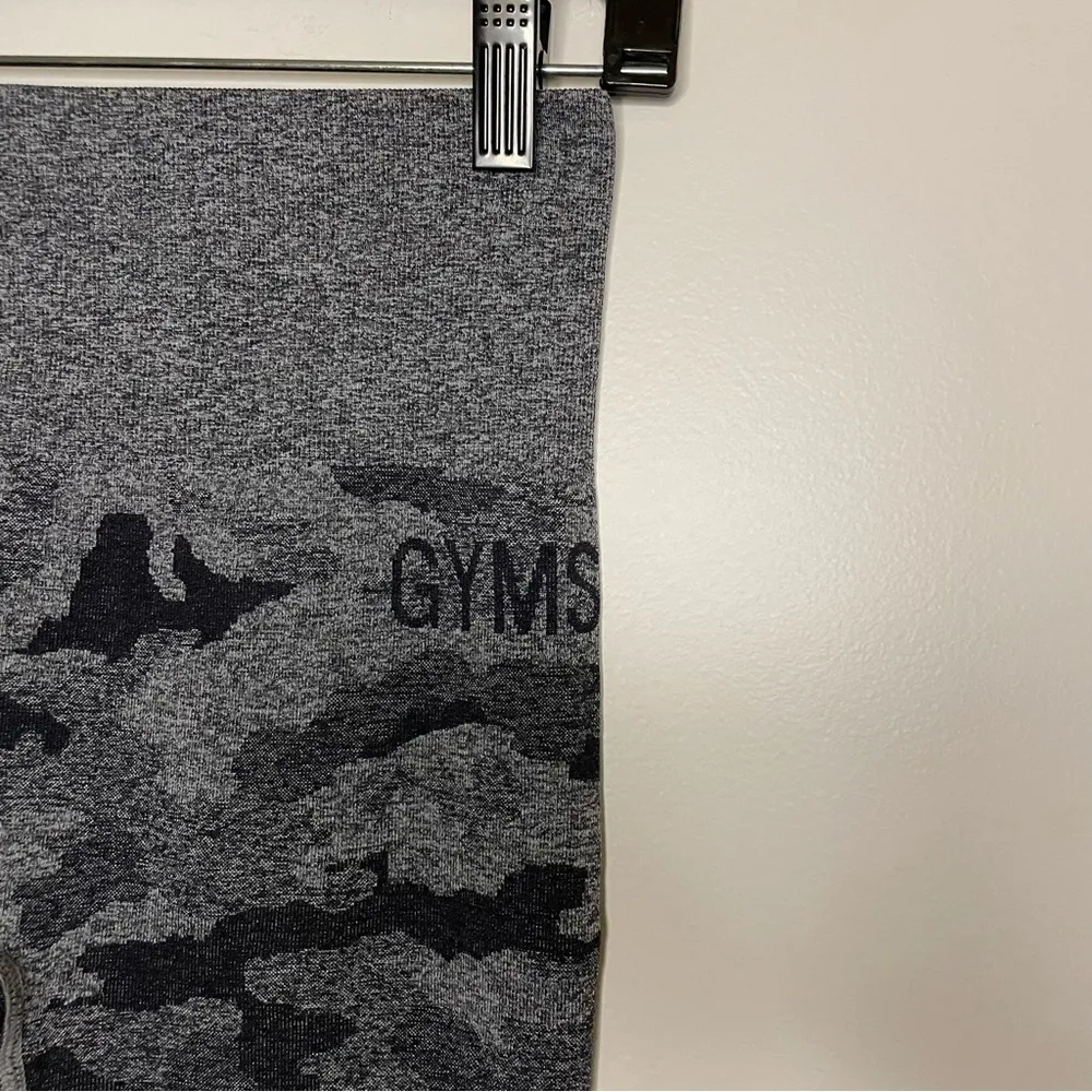 Gymshark Adapt Seamless Camo Leggings, Black/Gray, Size S, NWOT - Image 6