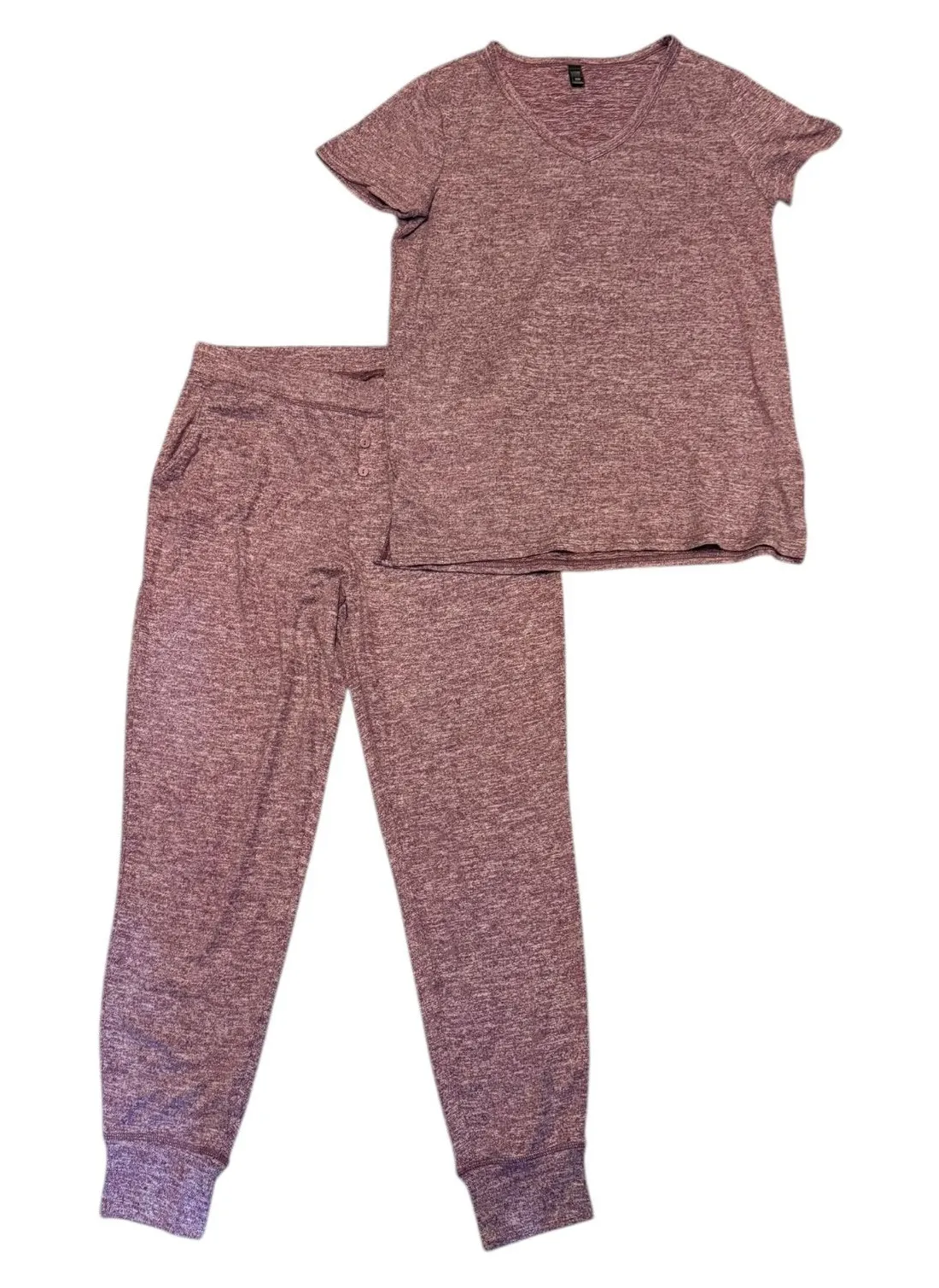 32 Degrees Cool Red Pajama 2 Piece Shirt Pants Lounge Set Small NWOT - Image 1