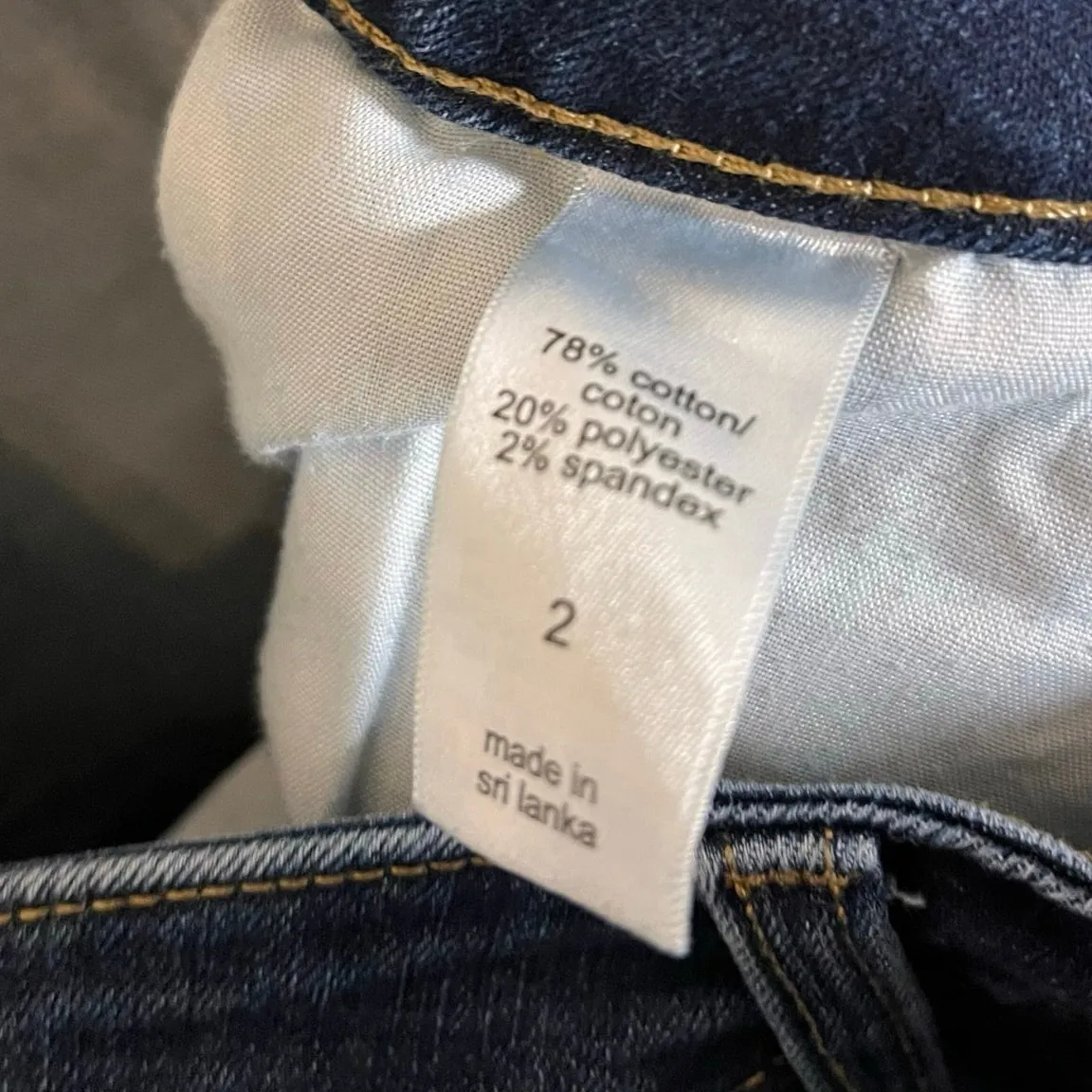 Maurices Dark Wash Skinny Jeans Size‎ 2 - Image 9