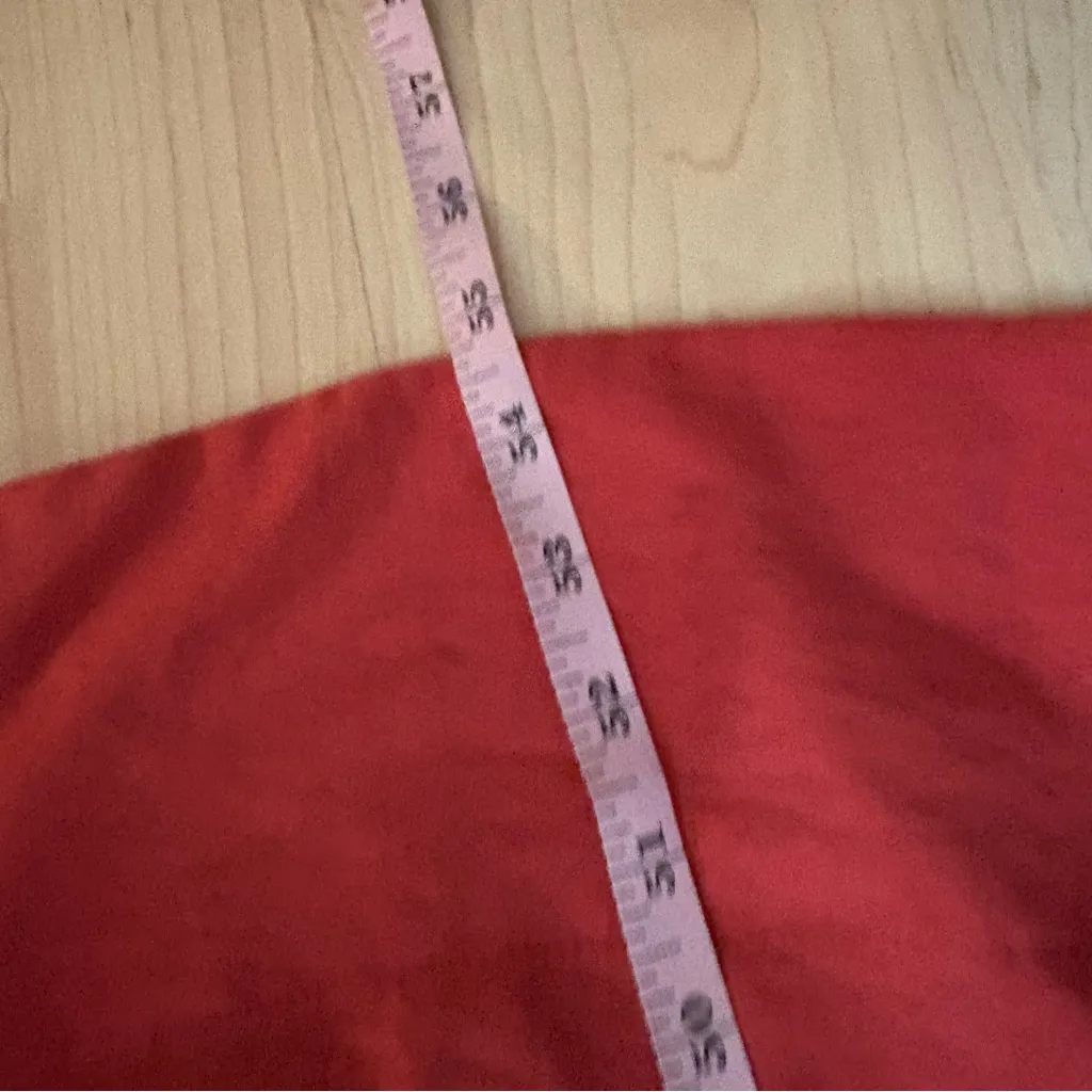 MARINE LAYER Eden Maxi Dress Orange Ballon Sleeves Size Medium - Image 7