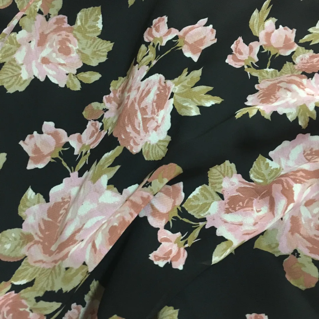 Halter Flowing Floral Bohemian Dress - Image 4