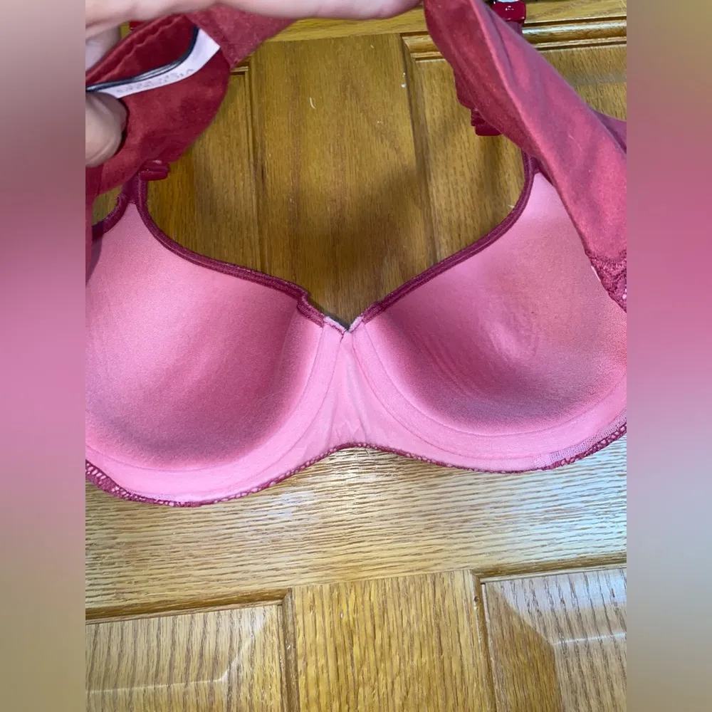 Victoria Secret Body Floral Lace Underwire Bra Women’s 34D Soft NO PUSH UP - Image 4