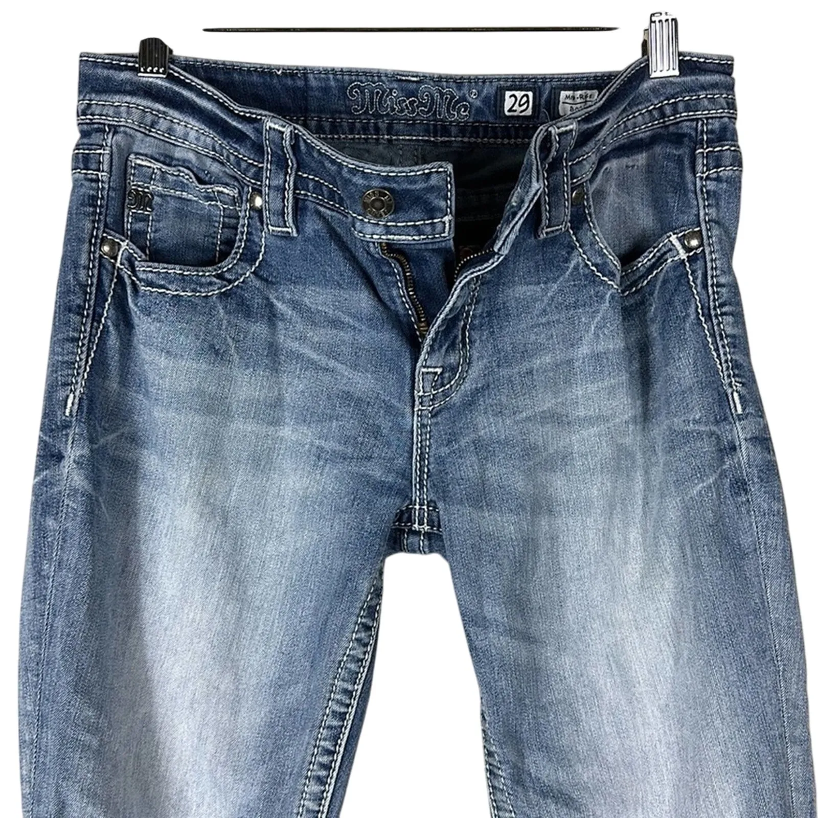 Miss Me Mid Rise Boot Cut Jeans - Image 2