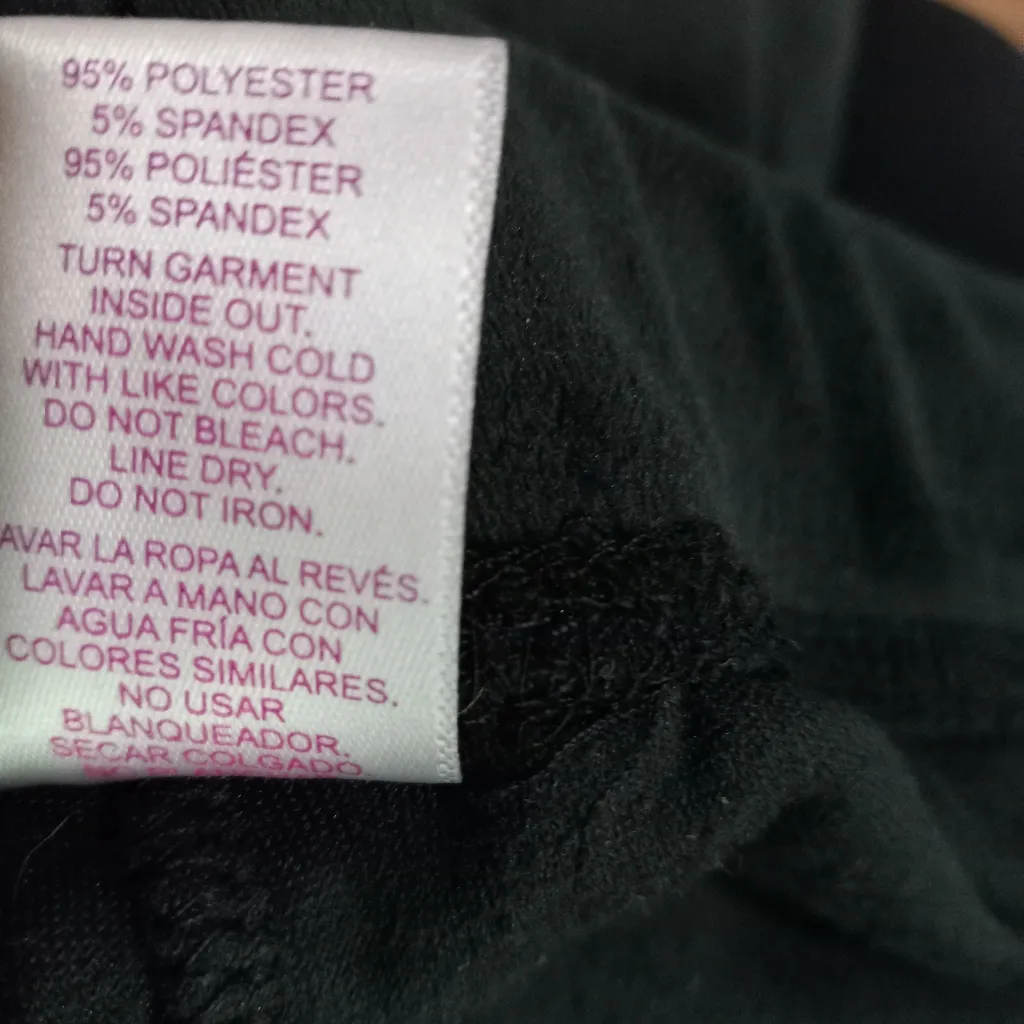 JUICY XL Couture Velveteen Lounge Pants in Black n Silver - Image 5