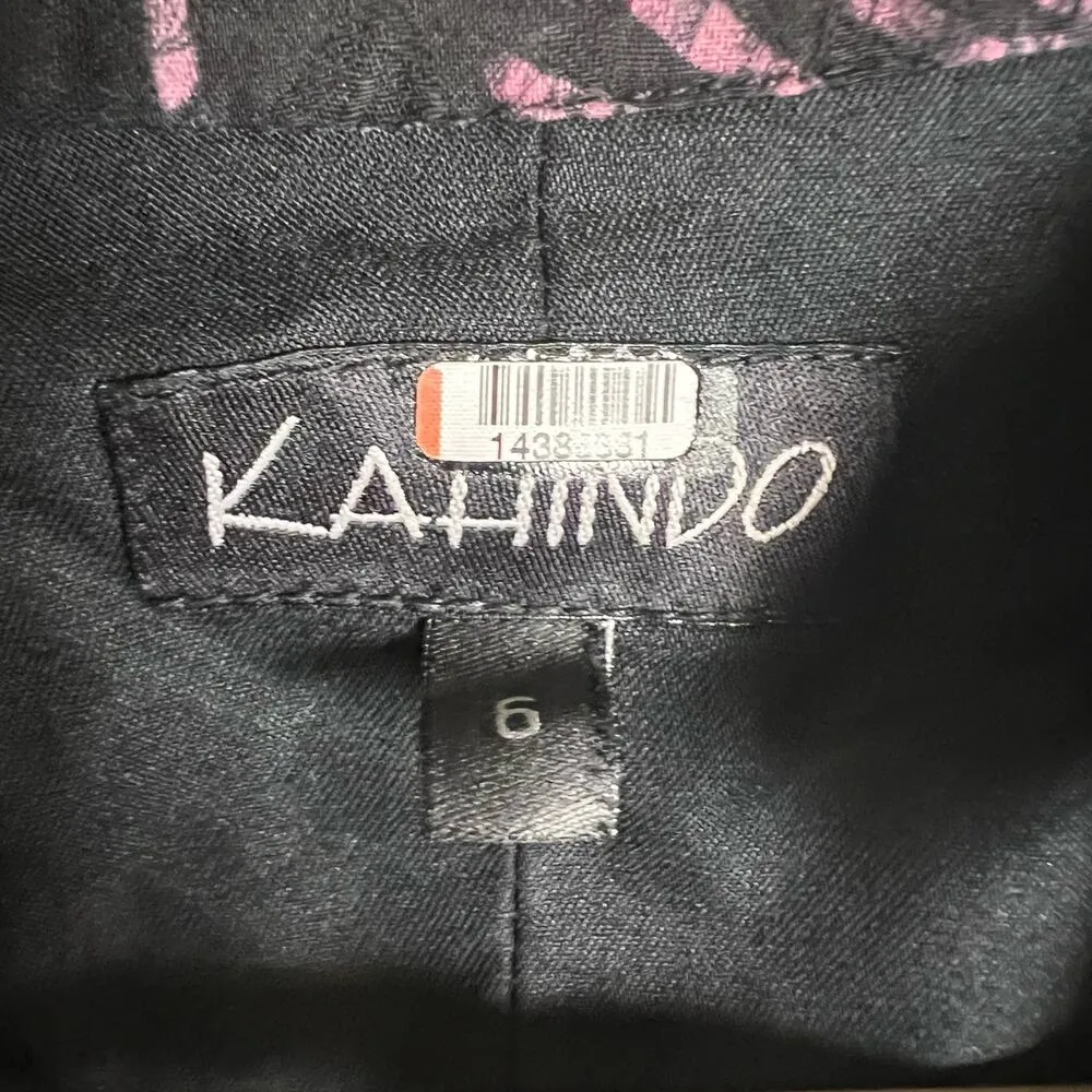 Kahindo Luo Black Pink Tie - Image 14