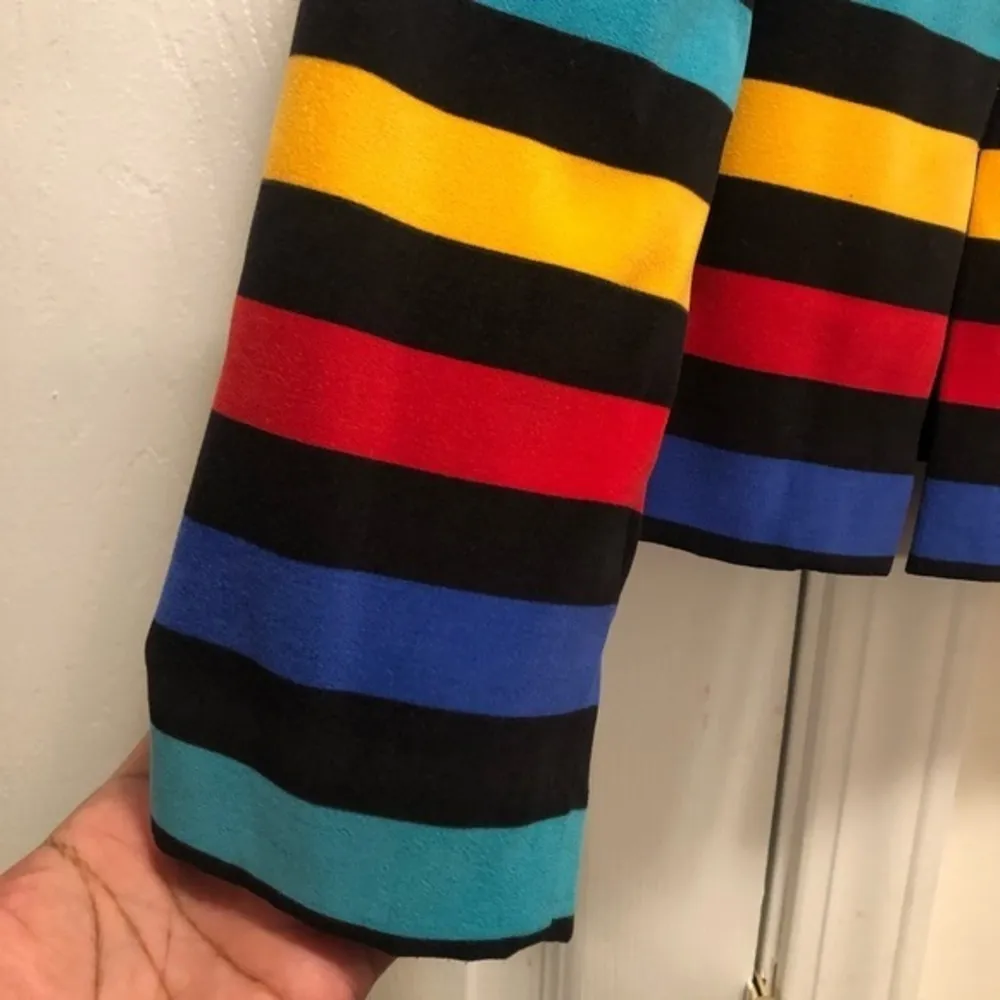 Vintage Leslie Fay Rainbow Blazer - Image 3
