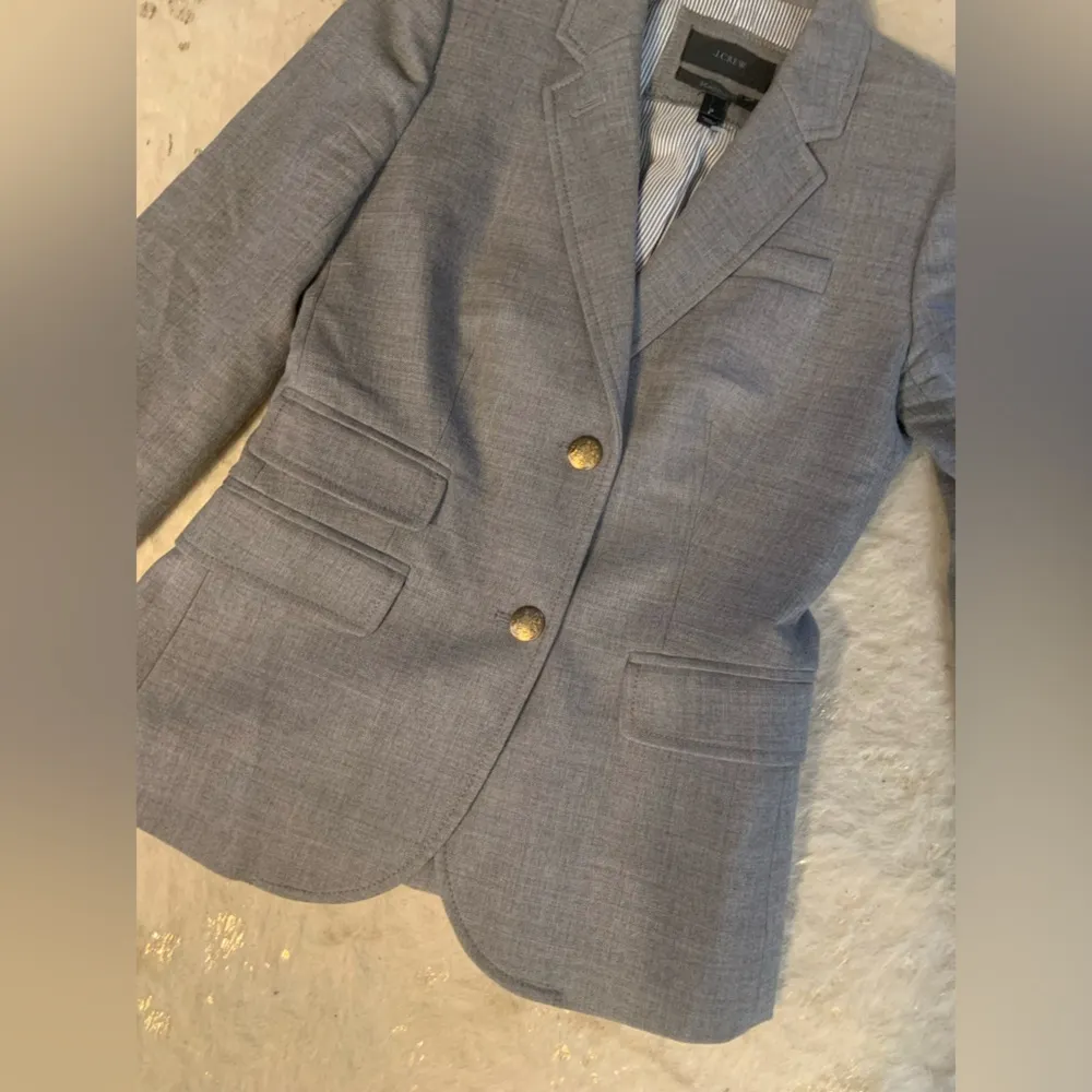 J.crew wool schoolboy blazer 3 pockets preppy classic fall casual boho $178 - Image 2