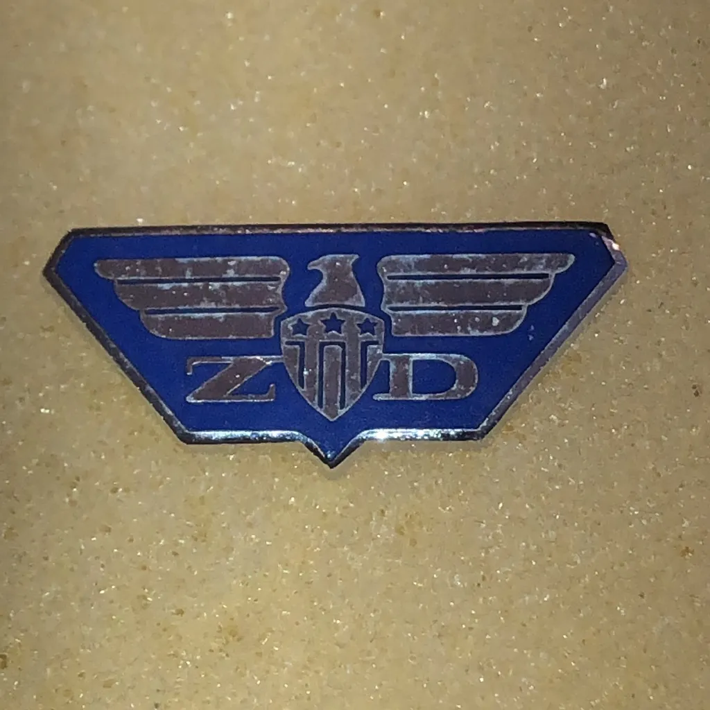 Blue ZD Government Contracting Company Winged Pin - Image 4