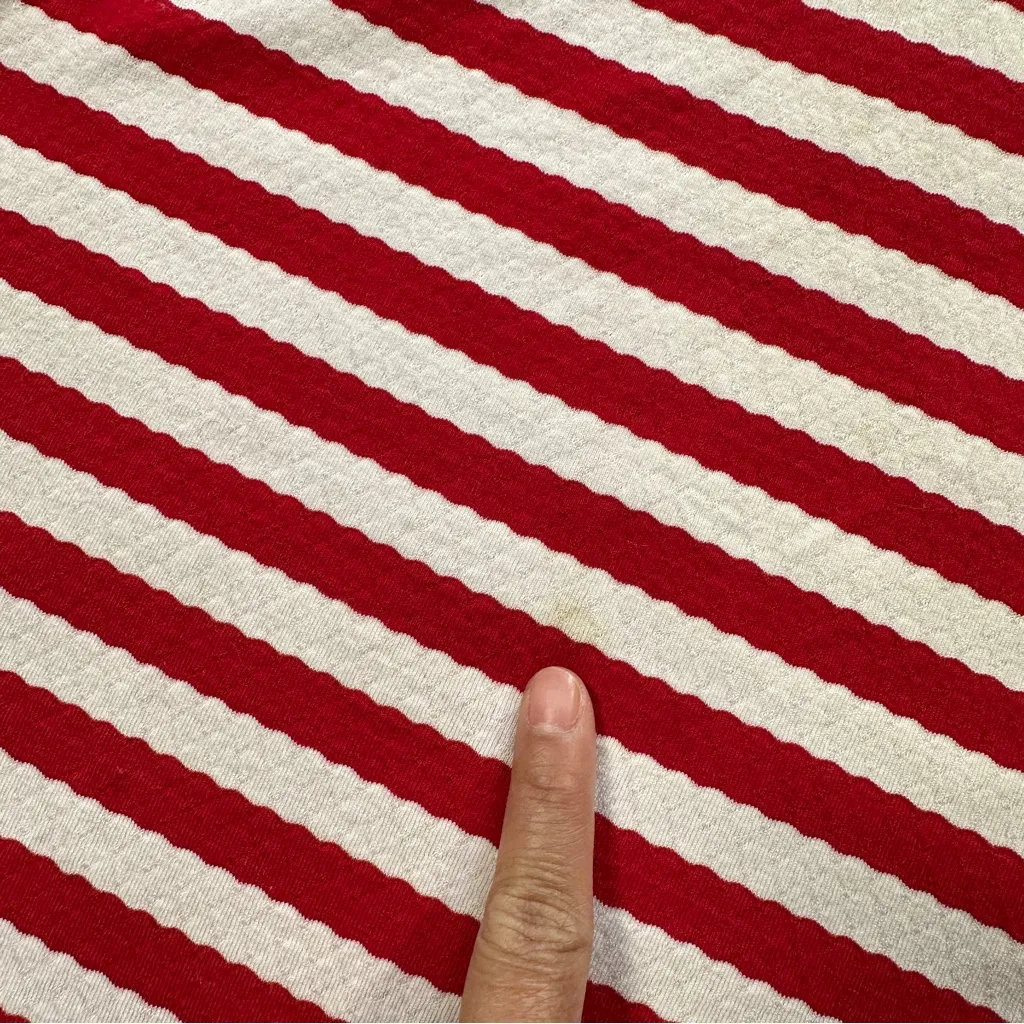 Escada Women’s Sleeveless Top Textured Wave Striped V - Image 12