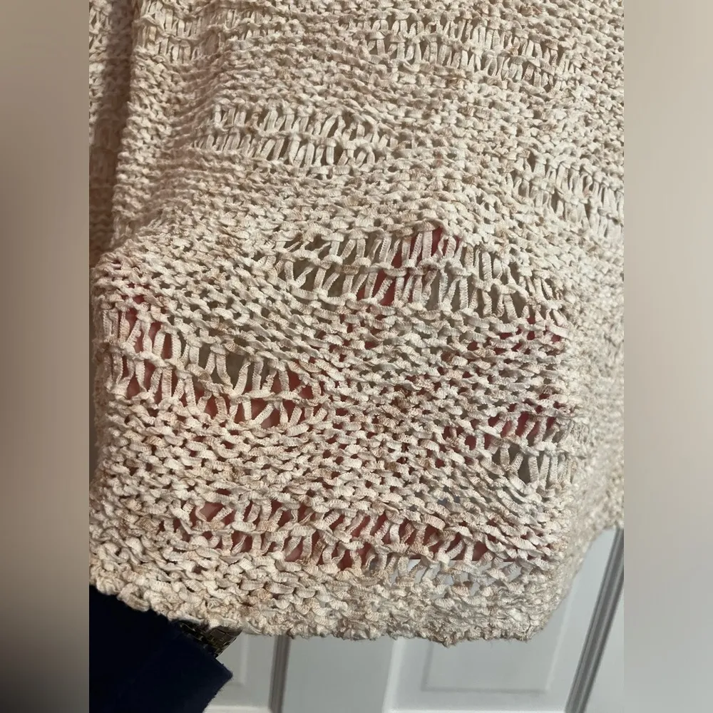 WILLI SMITH • CREAM TEXTURED • BLOUSE NWT - Image 3