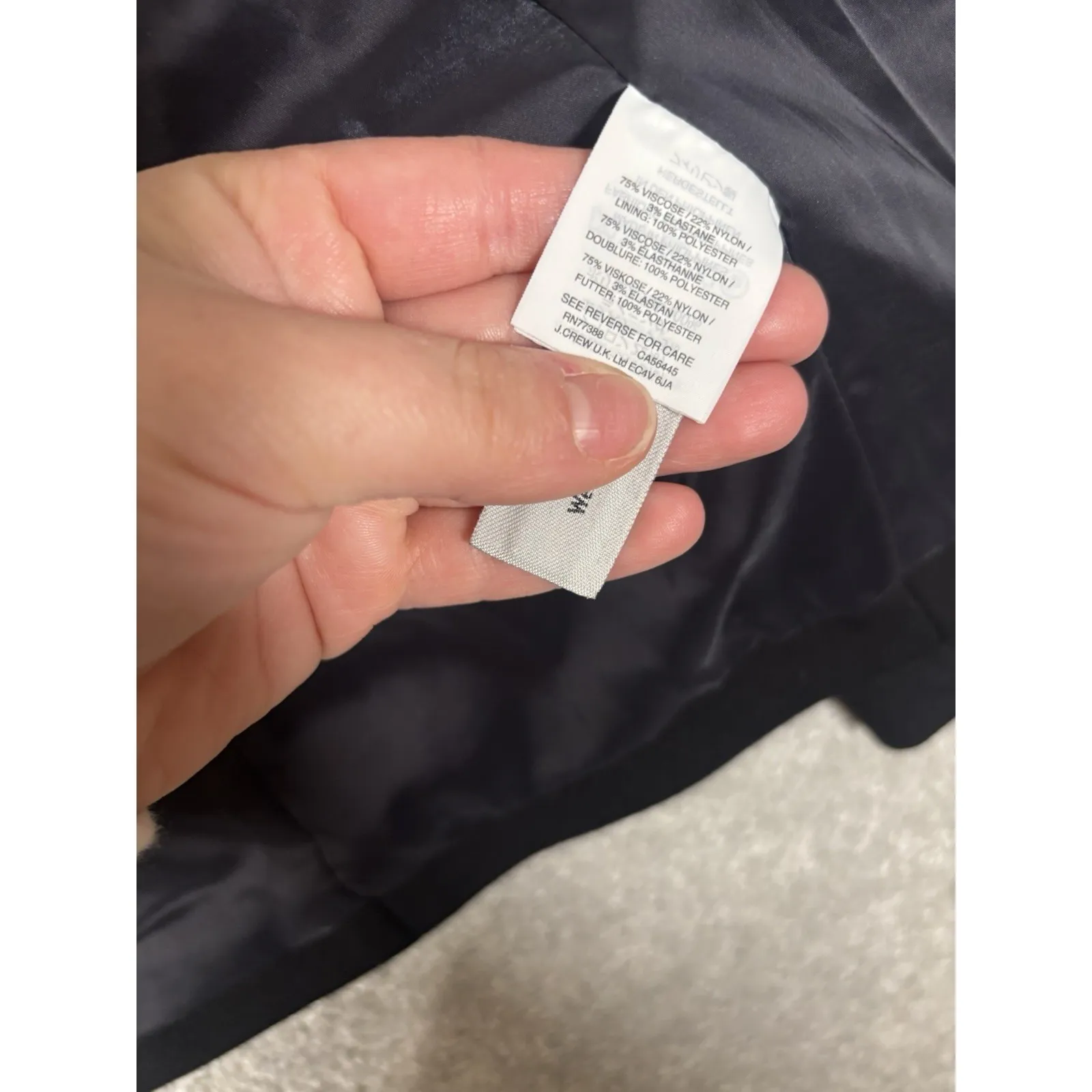 J. Crew Going Out Blazer Stretch Twill • Black • 6 - Image 6