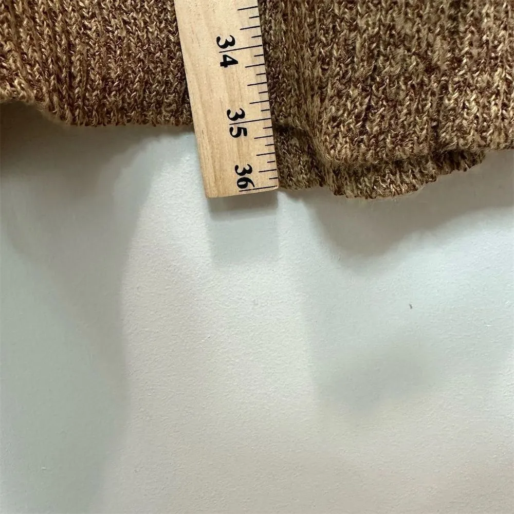 NWOT Love Ellie Women's Brown Open Front‎ Cardigan Sweater with Pockets Sz M Size M - Image 6