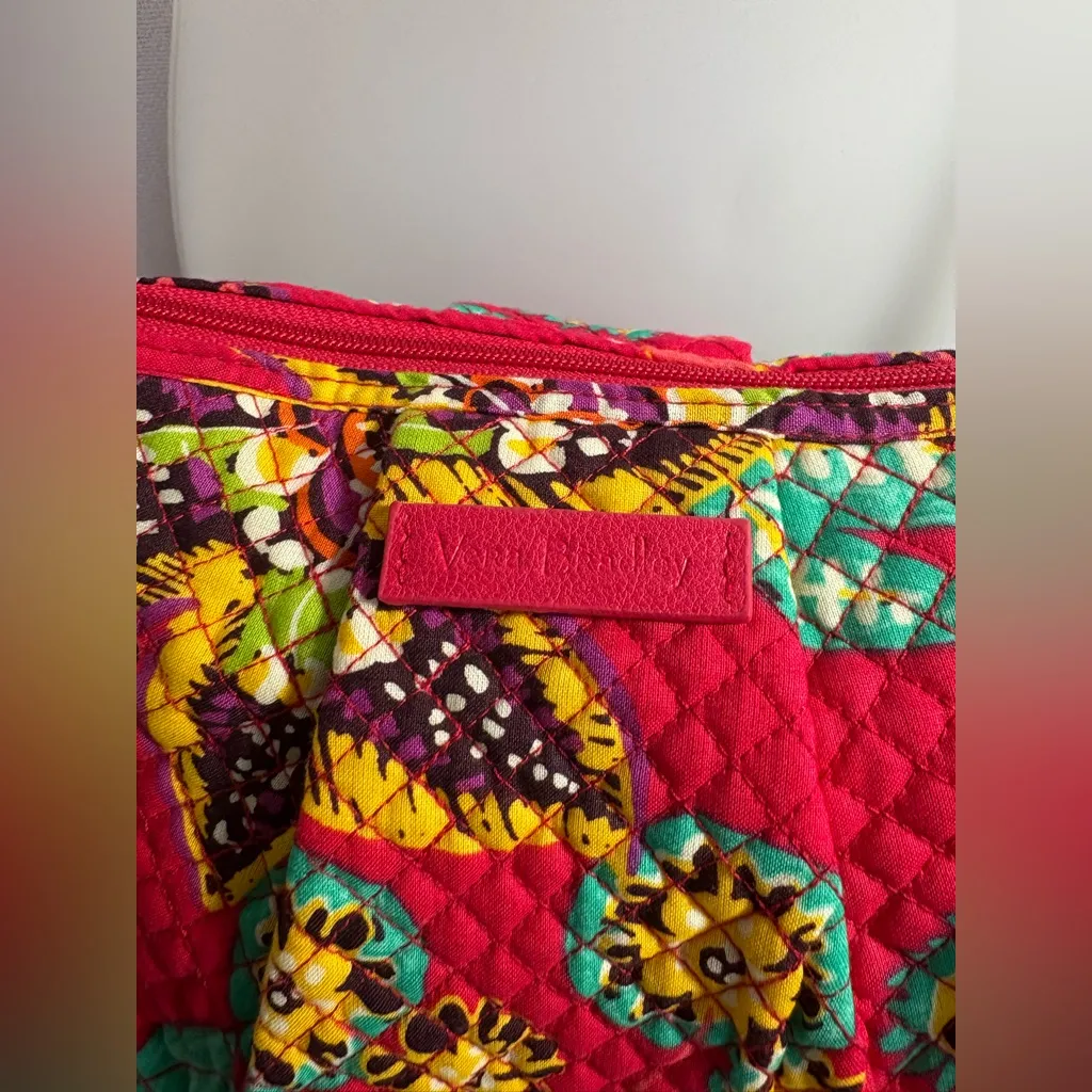 NEW Vera Bradley Hadley Rumba Quilted‎ Satchel Bag Tote Purse NWT - Image 3