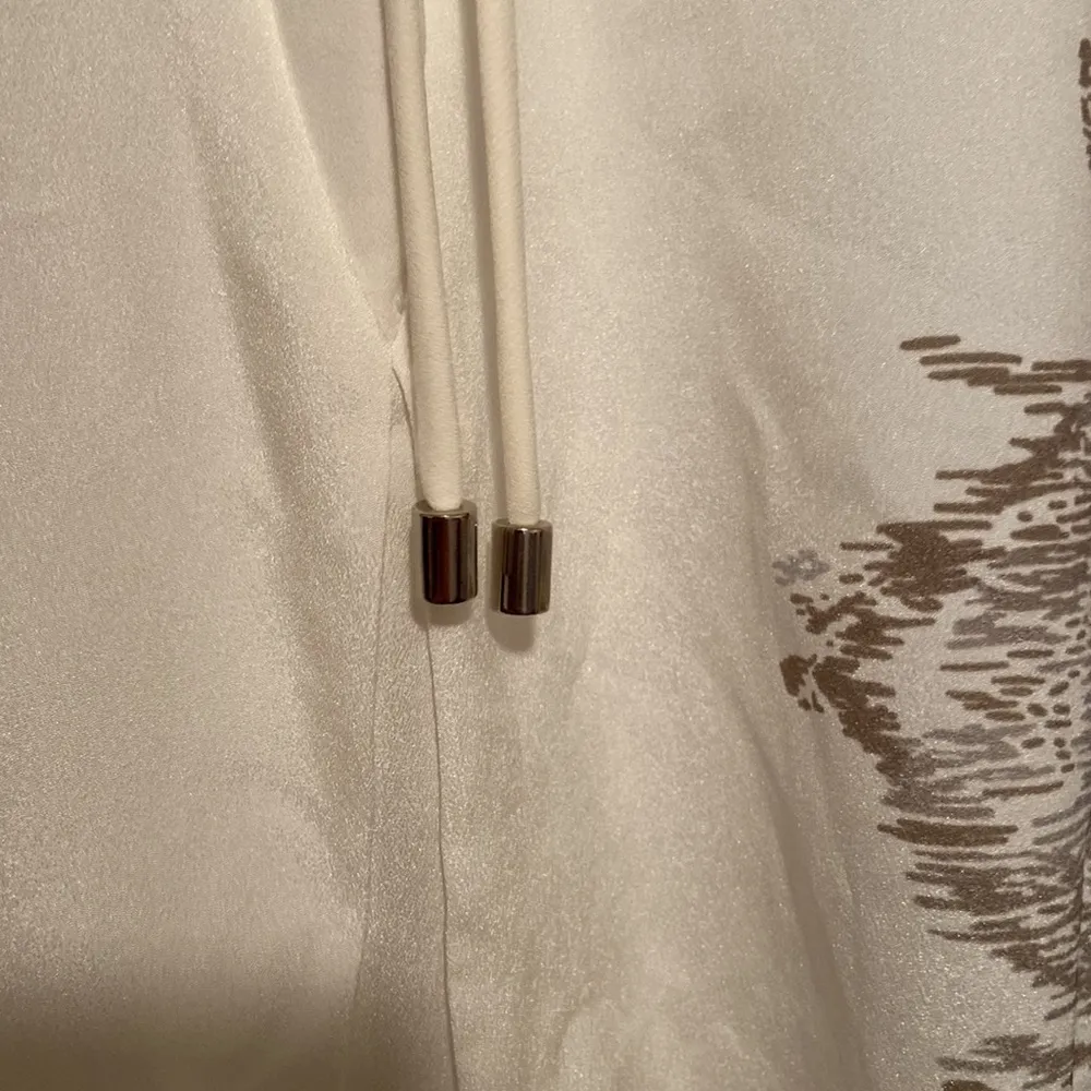 Kay Celine Peacock Print Caftan Blouse - Image 4