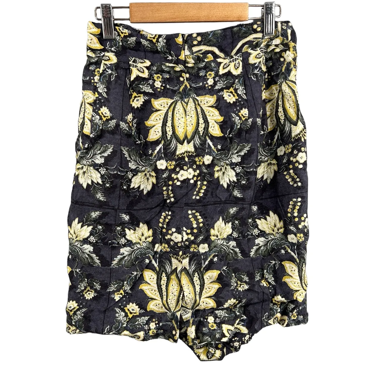 Paul Smith Skirt Floral Yellow Gray A - Image 3
