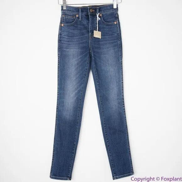 NEW Madewell 10" High-Rise Skinny‎ Jeans in Danny Wash: TENCEL™ Denim, 23 - Image 3