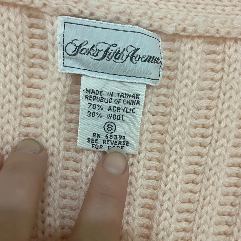 Saks Fifth Avenue Wool Blend Cardigan - Image 3