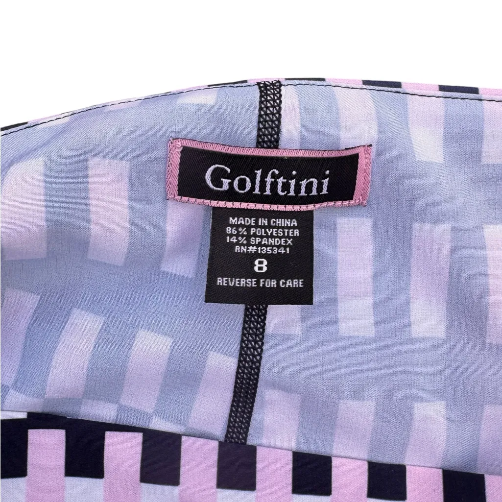 Golftini NWOT Golf/Pickleball/Tennis “Balance” Navy and Pink Skort Stretch Sz 2 - Image 8