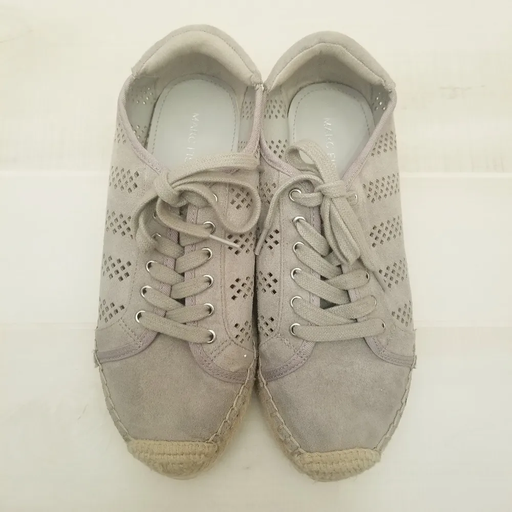 {6M} Marc Fisher Balia Espadrille Sneakers In Ash - Image 3