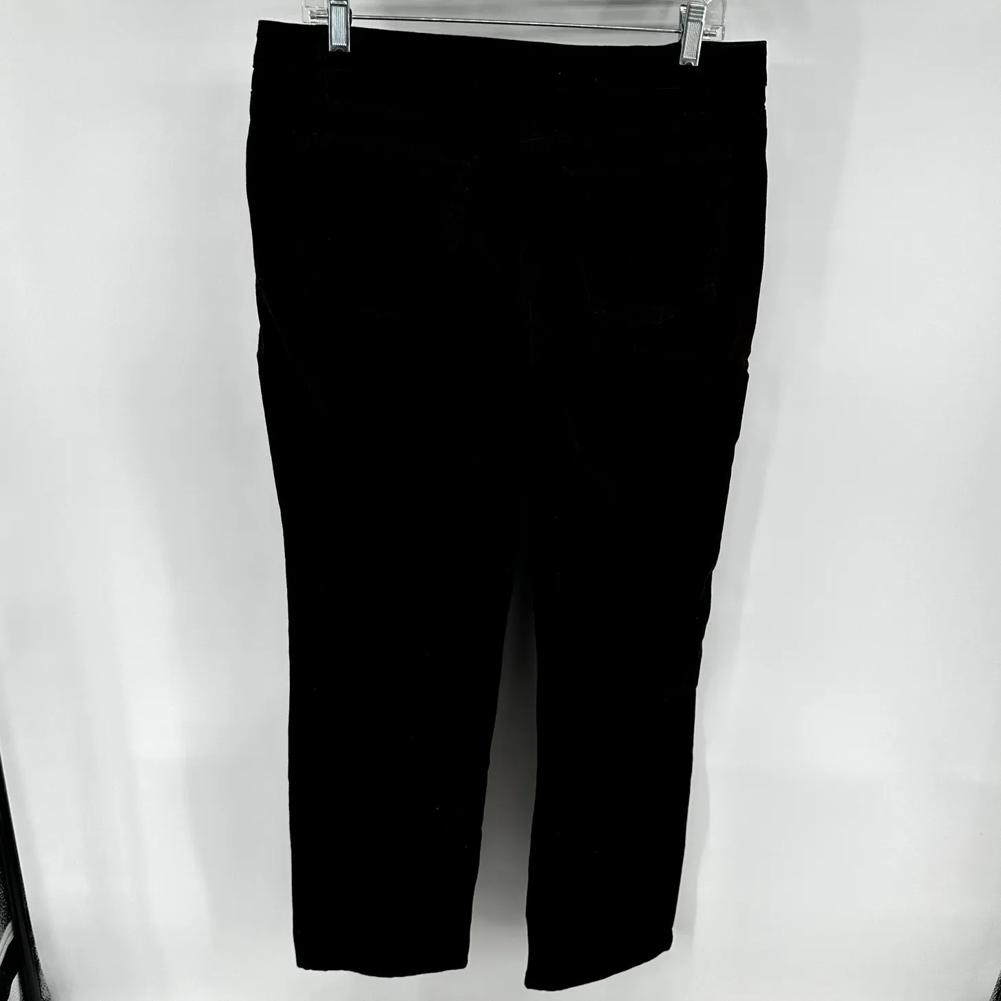 Eileen Fisher Jeans Organic Cotton Slim Straight Stretch High Brown 12 36x32 - Image 6