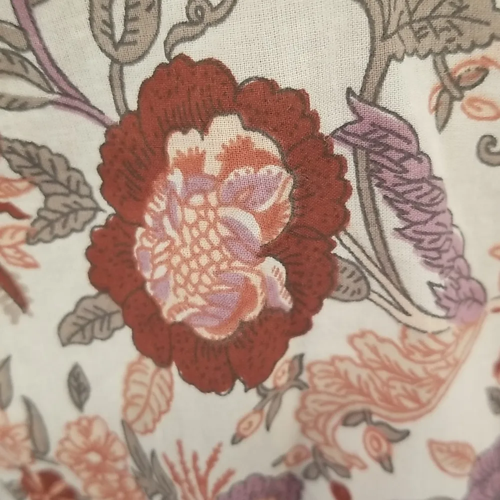 💕ANTHROPOLOGIE LOVE THE LABEL💕 Botanical Top M - Image 9