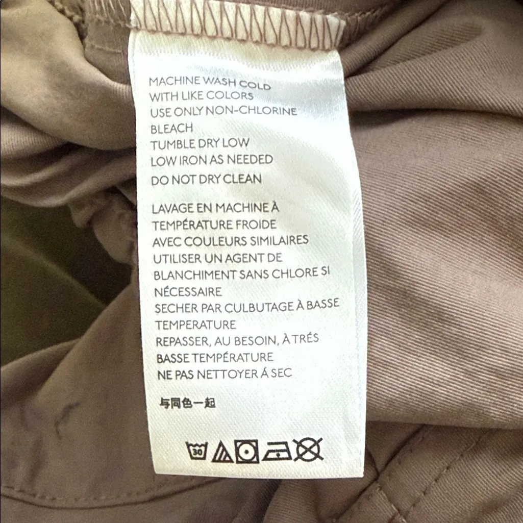 Urban Outfitters One Size Adjustable Waist Unisex Brown Cargo Pants fit XS-M NEW - Image 10