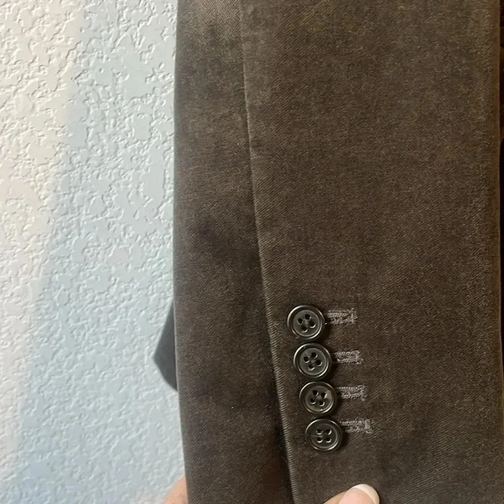 J.Crew  velvet jacket size 2 - Image 3