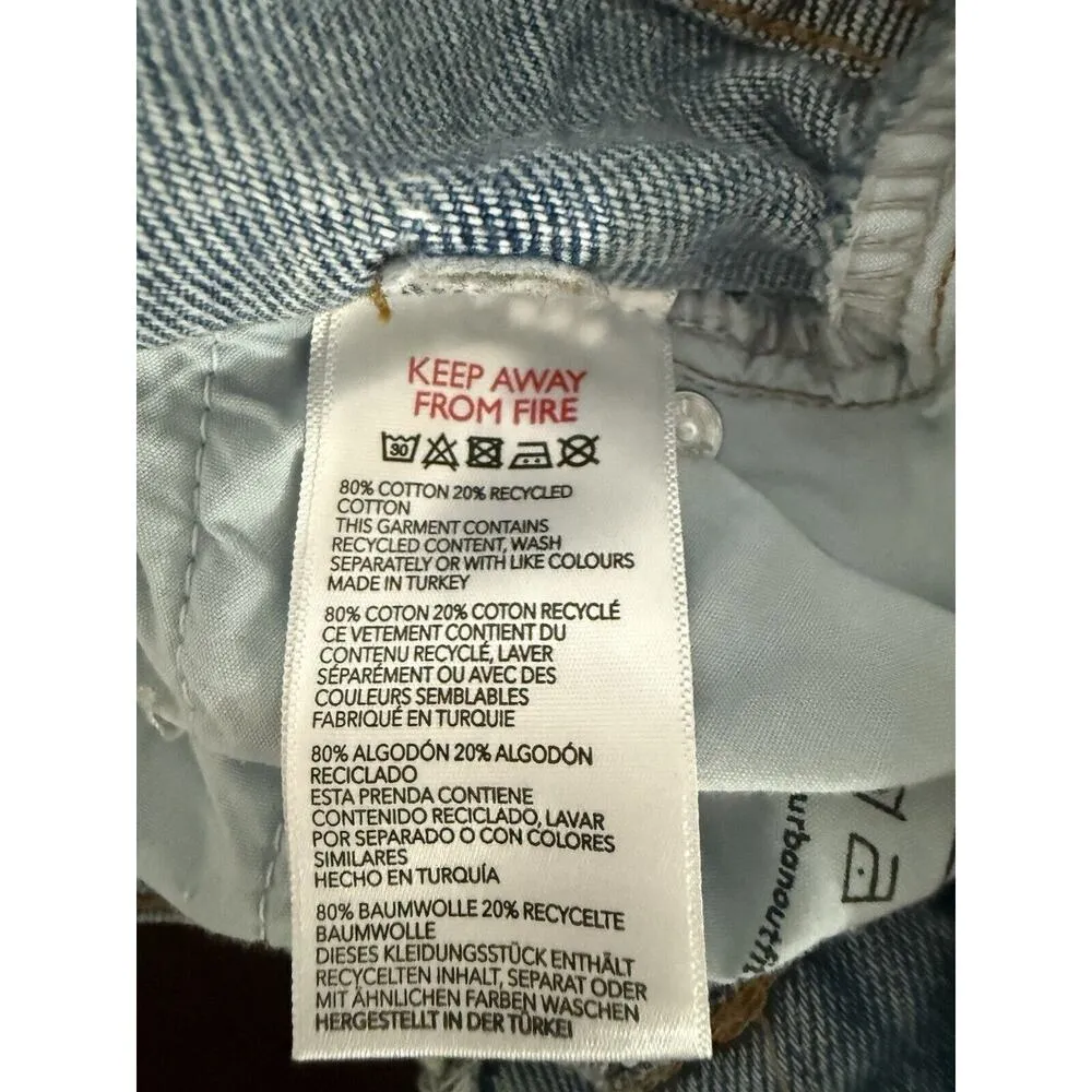 BDG Urban Outfitters Boyfriend Mid Rise Loose Straight Fit Jeans 27X32 NWT - Image 9