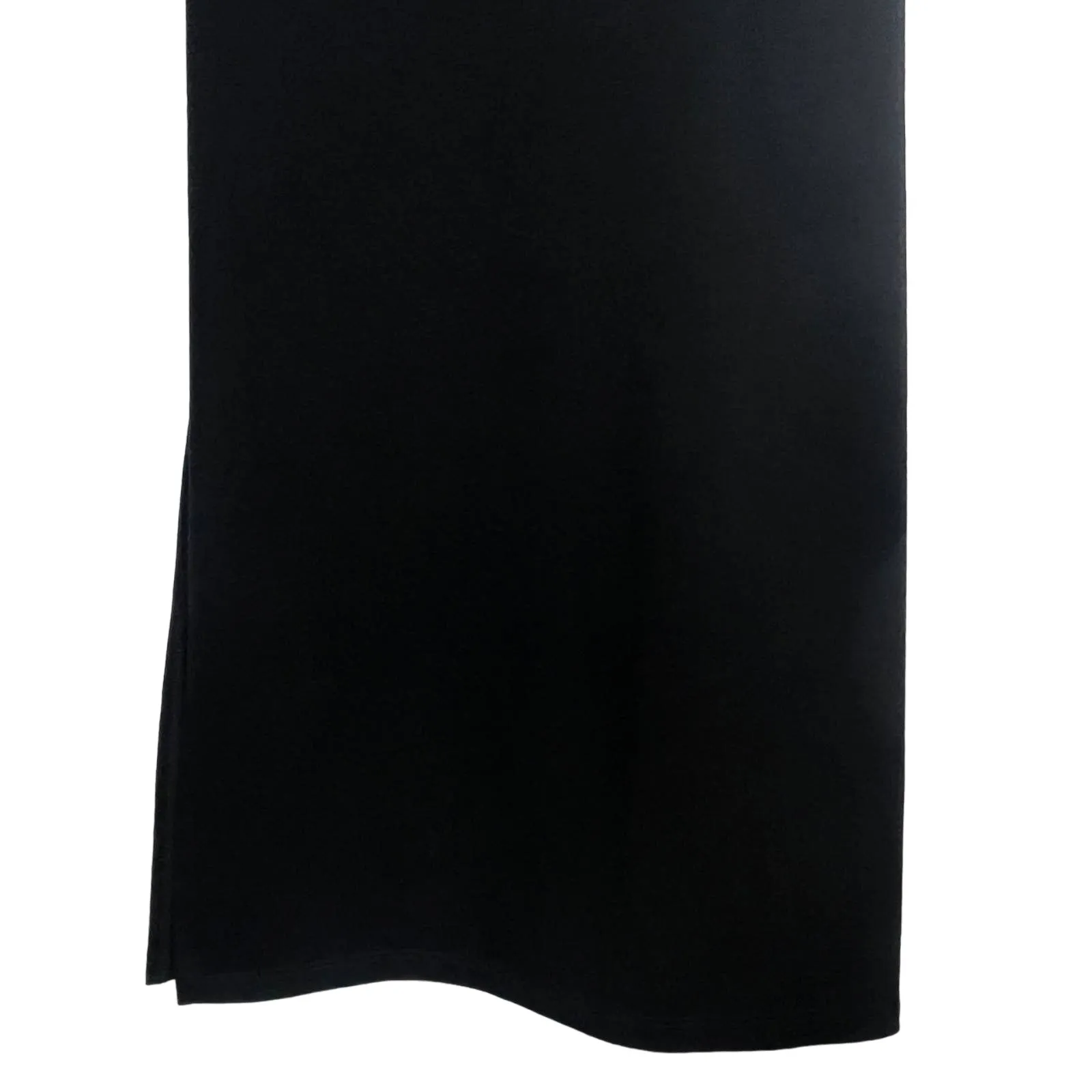 NA-KD Women's Long Sleeve Side Slit Black Maxi Dress Size Large - Image 12