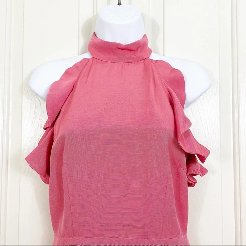 ELLIATT Revolve Chord Ruffle Mini Valentine Dress Size S - Image 6