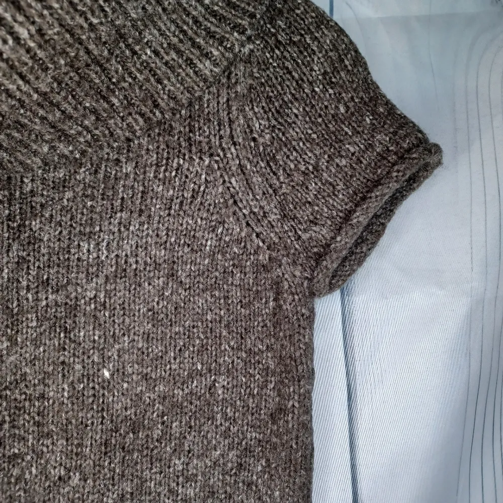 BCBG MaxAzria Cowl neck short sleeve sweater. - Image 2