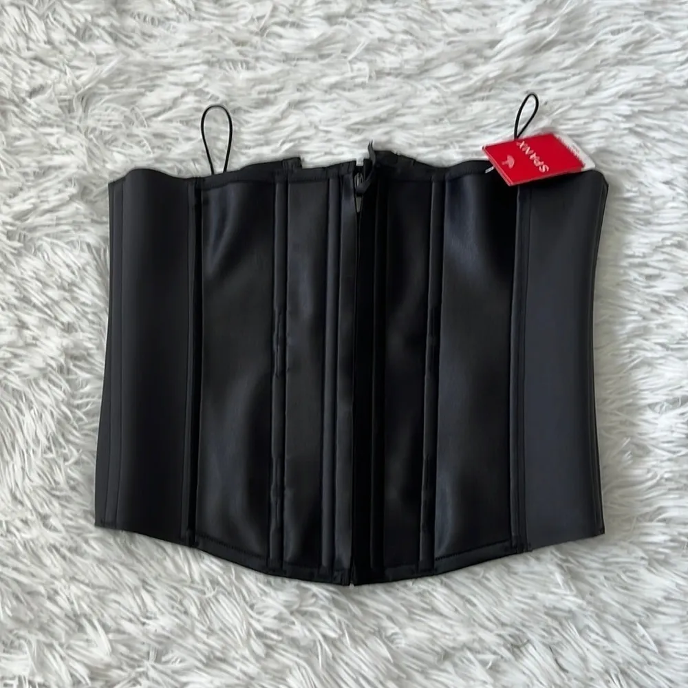 Spanx Corset Sculpt Zip Women’s in black size Large - Image 2