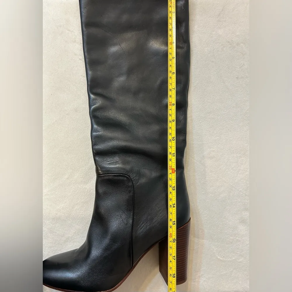 Lands’ End Stanton High Heel Tall Pullon Black Boots Size 9 - Image 16