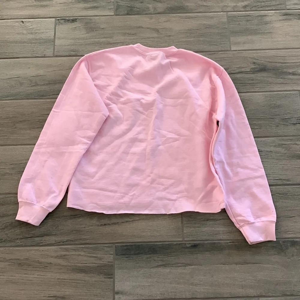 VICI lulusimon studio for  happy face crewneck pull over sweater - Image 5