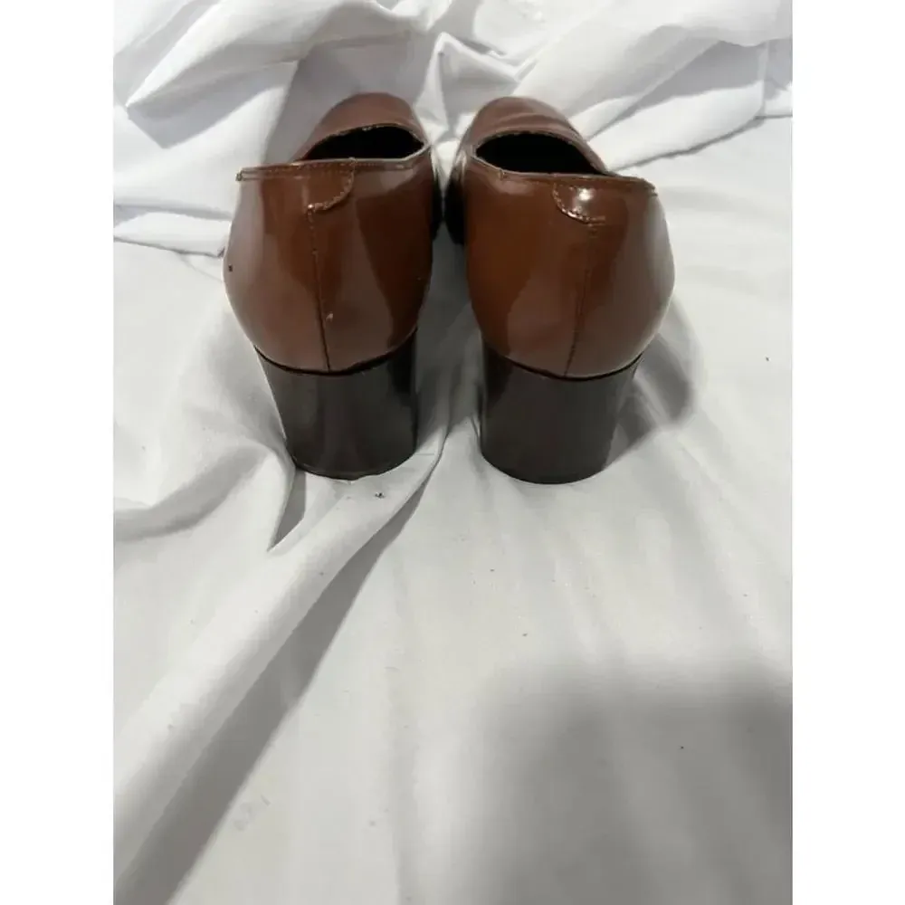 Vintage Talbots Brown Leather‎ Heels - Image 3