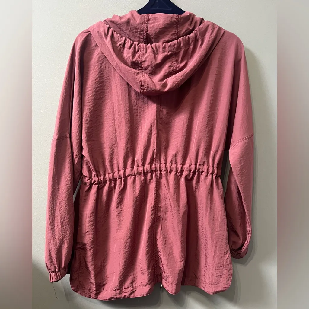 Charlotte Russe Pink Utility Jacket Sz Medium - Image 2