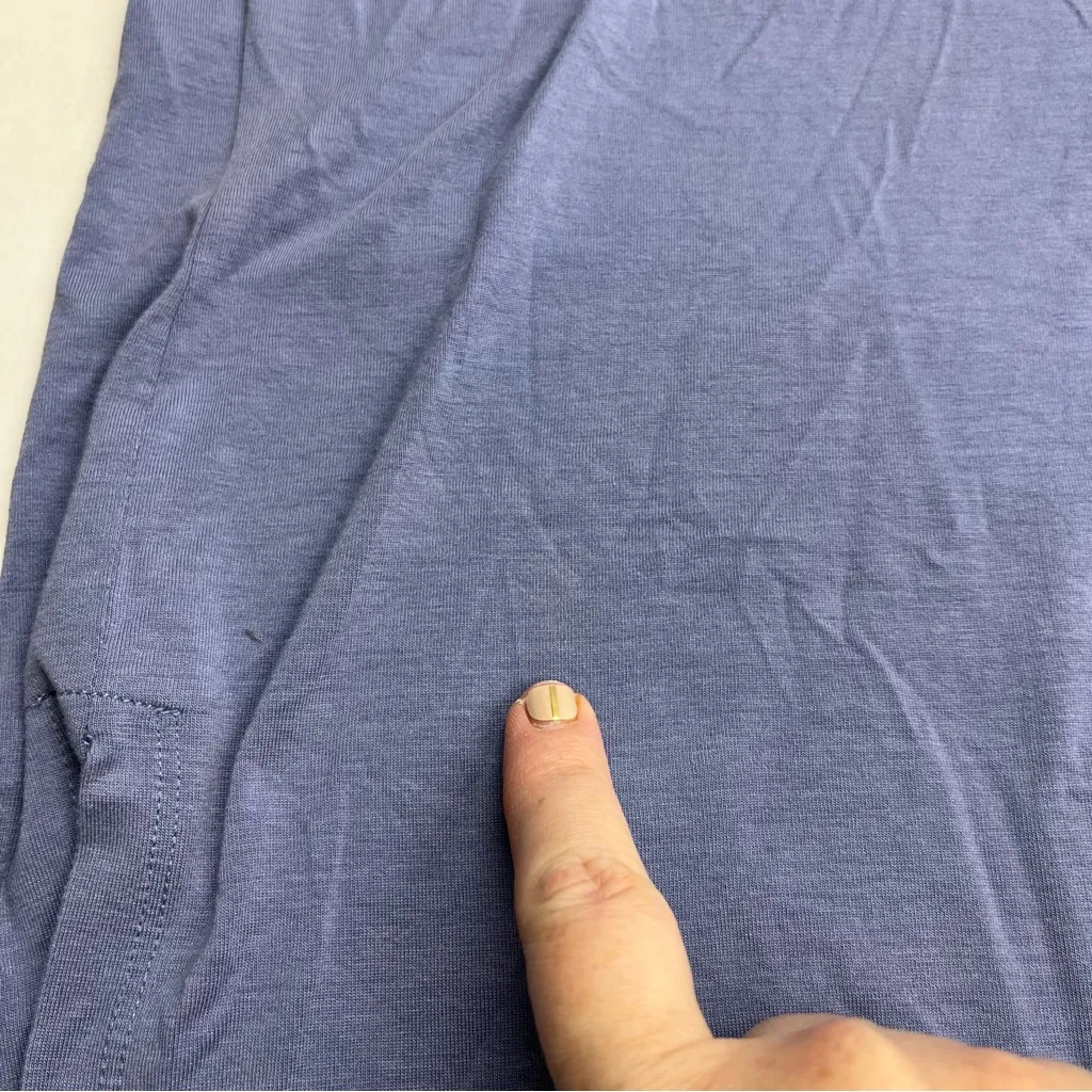 Eileen Fisher 1X Purple‎ Periwinkle Sleeveless Top Shirt Tencel Lyocell *FLAWED - Image 8