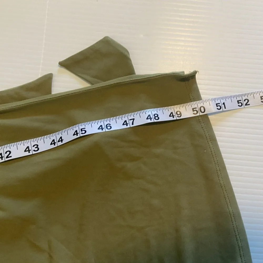 Revolve Majorelle Darla Midi Dress Women's Size‎ S Olive Green Cut Out Party NWT - Image 14