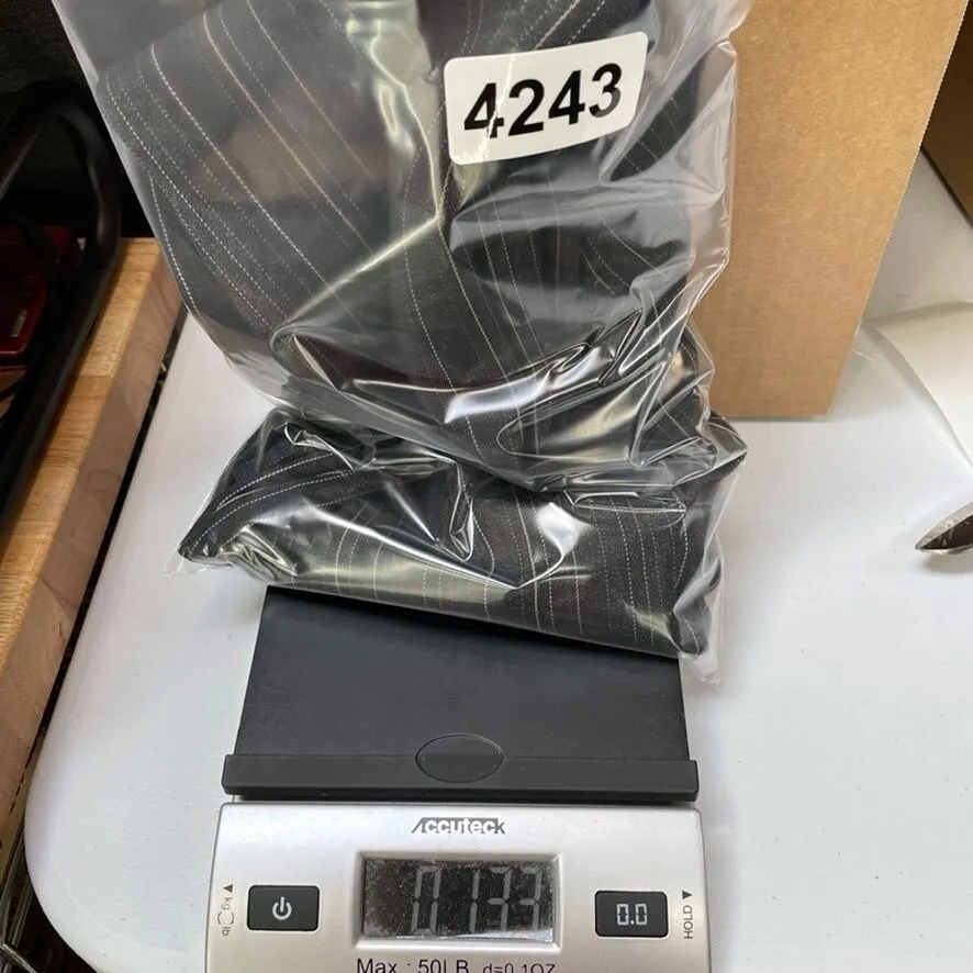 Caslon Dress Pants Womens 8 Black Gold Stripe Wide Leg Polyester High Waist - Image 7