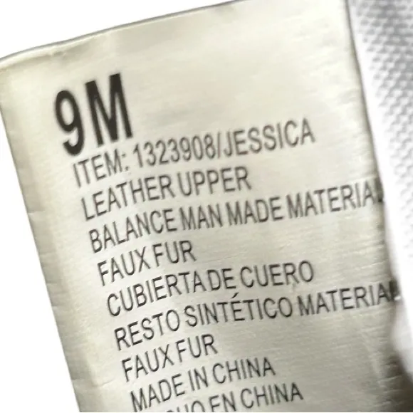 Khombu Women's Jessica Ankle Boots Faux Fur Shearling Lining size 9 - Image 11