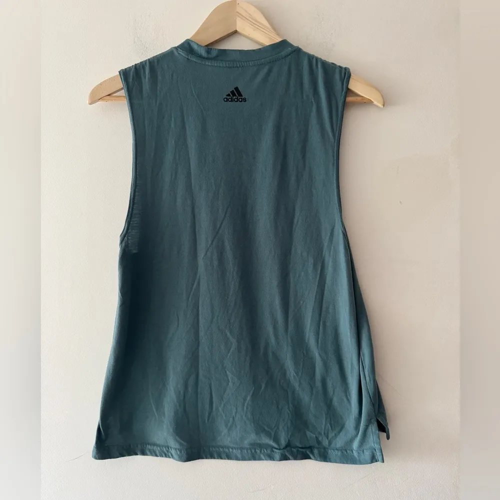 Adidas Teal Green Tank Top - Image 4