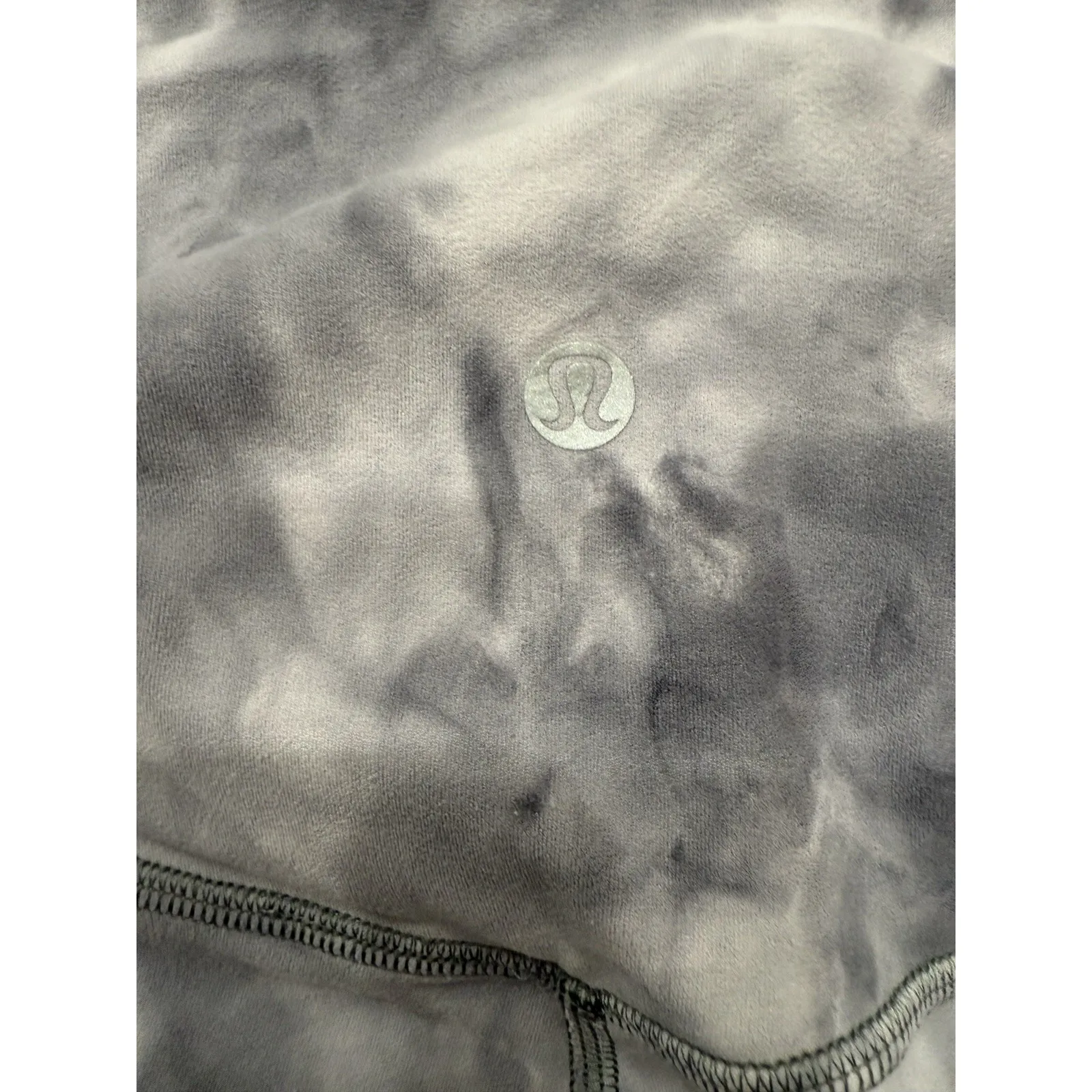 Lululemon Align Cross Waist Crop Legging Diamond Dye High Rise Gray Size 4‎ - Image 4