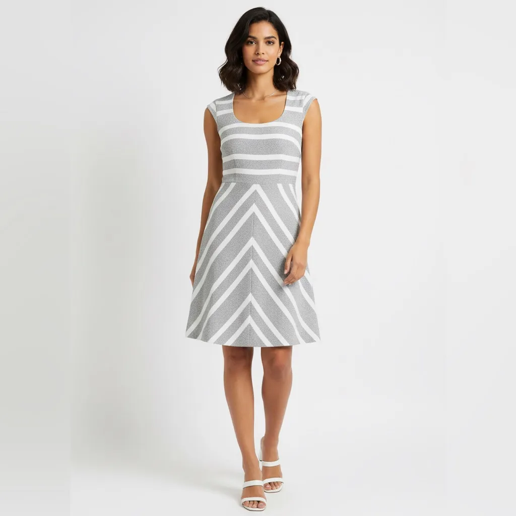 NEW Ann Taylor Summer  Midi Dress size 0 - Image 10