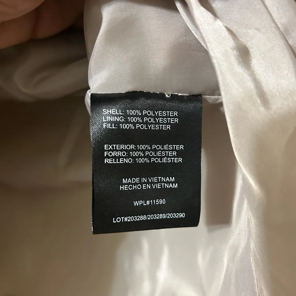 Weatherproof Puffer Beige Puffer Vest(Size Medium) - Image 6