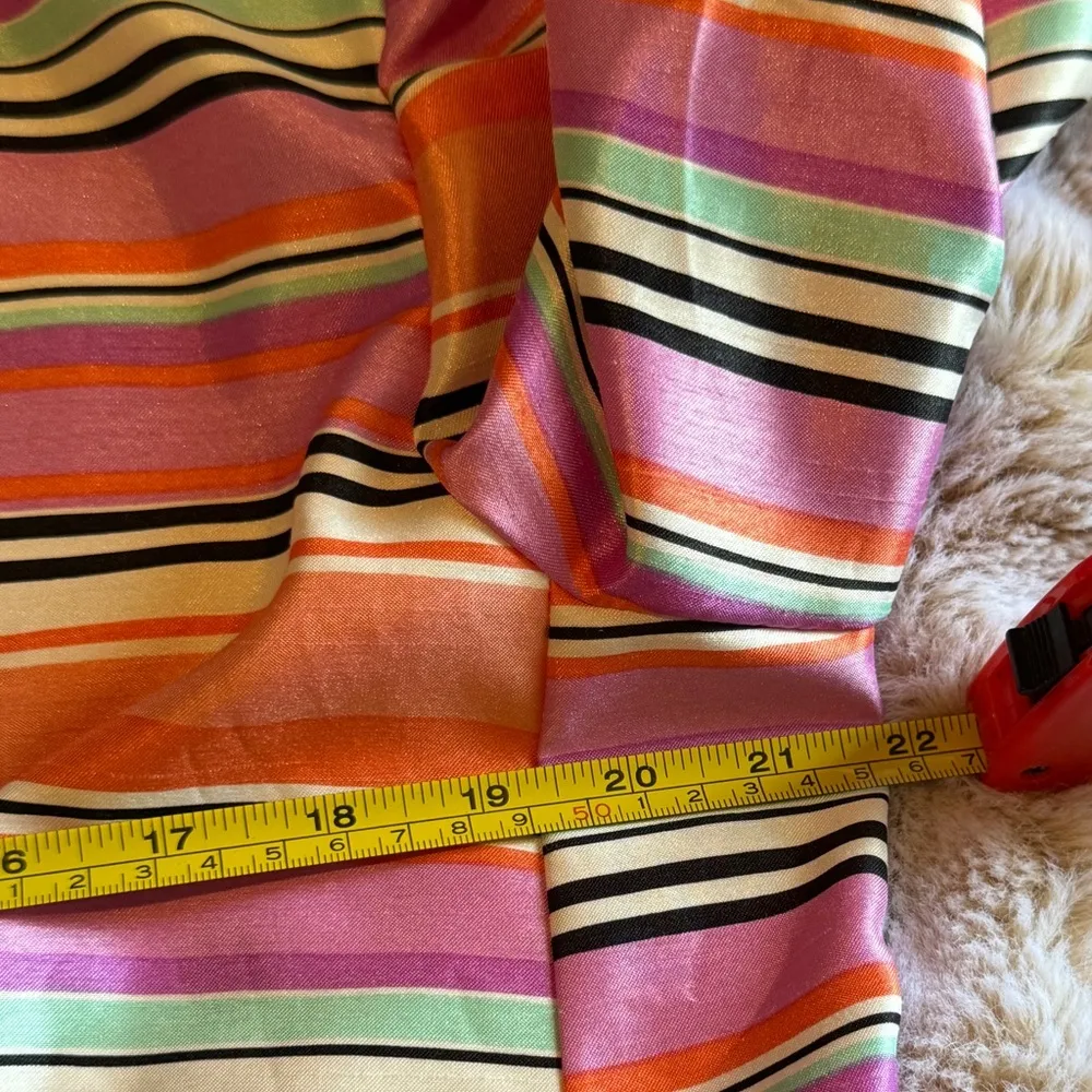 Perceptions  Women's Striped Multicolor Blazer size 18 - Image 10