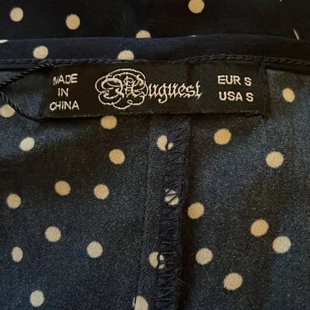 U Guest Ruffled V Front Polka Dot Mini - Image 13