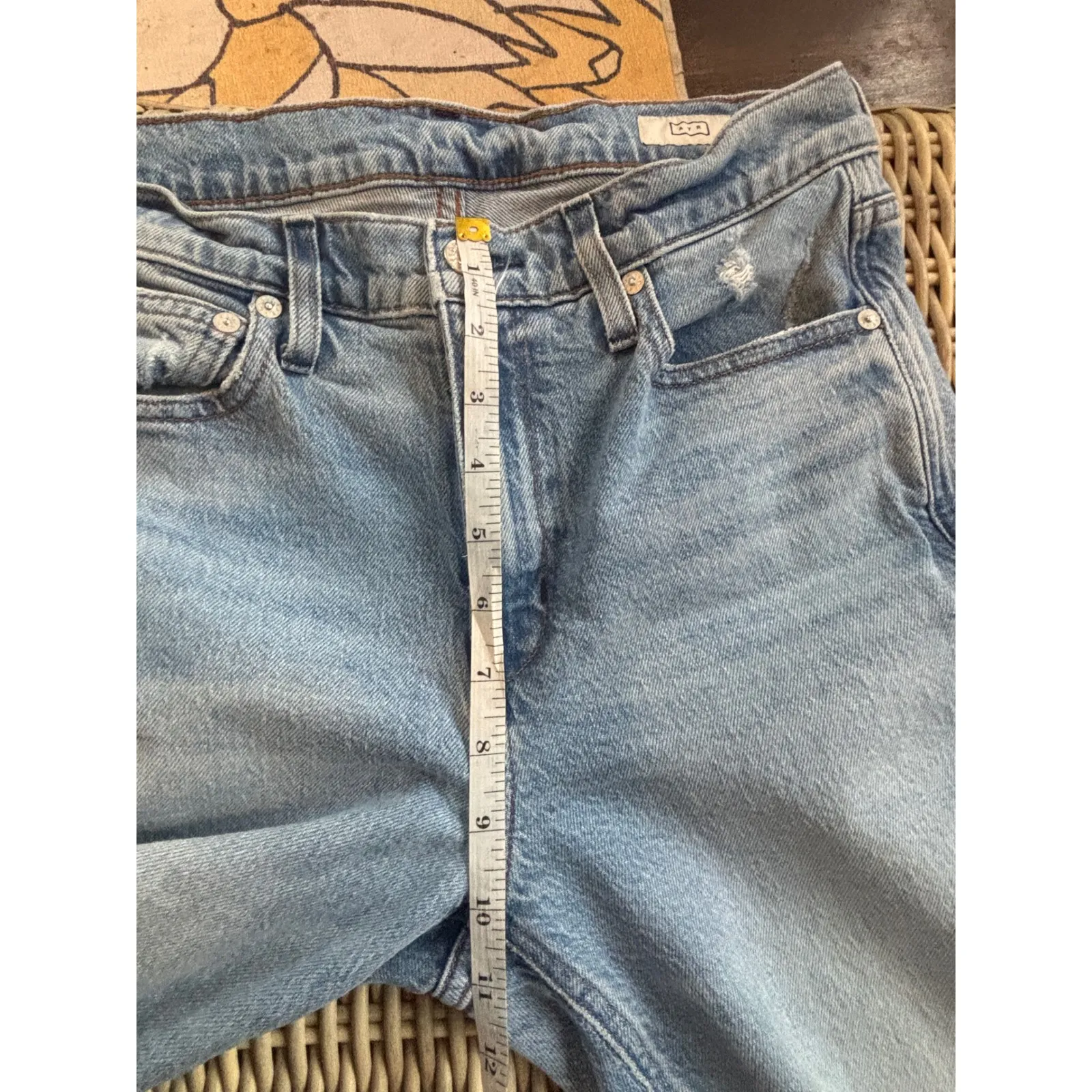 AYR The YaYa Jeans 29 boho layered lyocell flattering classic distressed luxury - Image 10