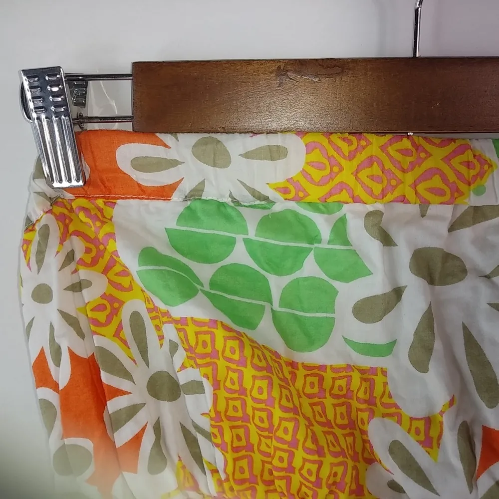 Roxy LJ Gold Strapless Aloha Cotton Top Junior - Image 3