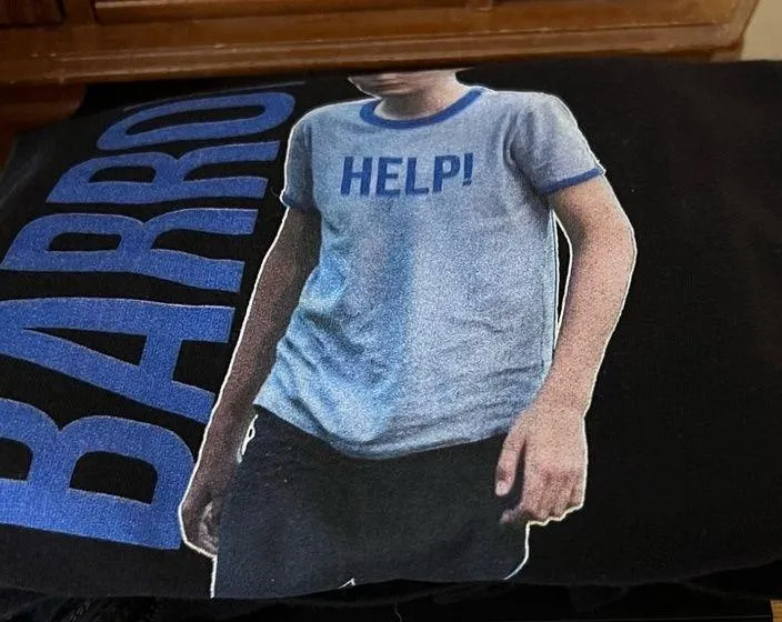 Humorous Save Barron Trump Black T Shirt Unisex NO Tags Approx Women’s Large Size undefined - Image 6